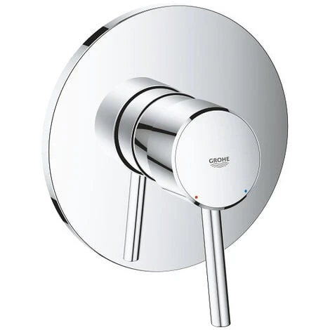 Grohe Concetto Single Lever Shower Mixer, 1 Outlet, Chrome (24053001) 3 Grohe Concetto Single Lever Shower Mixer, 1 Outlet, Chrome (24053001)