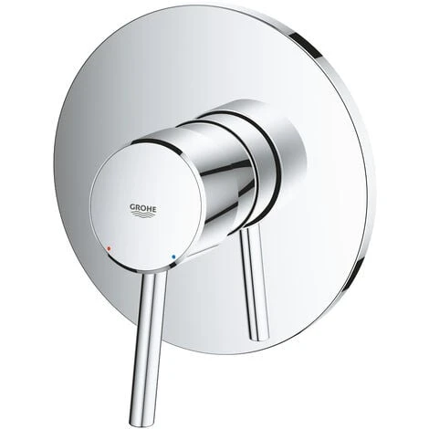 Grohe Concetto Single Lever Shower Mixer, 1 Outlet, Chrome (24053001) 5 Grohe Concetto Single Lever Shower Mixer, 1 Outlet, Chrome (24053001) - Image 3