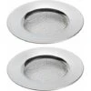 LITZEE 2PCS Sink Strainers For Shower, Plug Hole Hair Catcher - Bath Or Kitchen Sinks Stainless Steel Sink Drain Filters. 3" (7.6cm) Outer Diameter -Bathroom Faucet Store 41841947 1