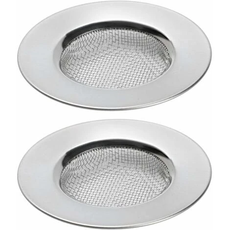 LITZEE 2PCS Sink Strainers For Shower, Plug Hole Hair Catcher - Bath Or Kitchen Sinks Stainless Steel Sink Drain Filters. 3" (7.6cm) Outer Diameter 3 LITZEE 2PCS Sink Strainers For Shower, Plug Hole Hair Catcher - Bath Or Kitchen Sinks Stainless Steel Sink Drain Filters. 3" (7.6cm) Outer Diameter