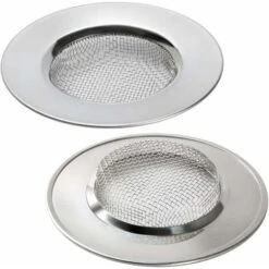 LITZEE 2PCS Sink Strainers For Shower, Plug Hole Hair Catcher - Bath Or Kitchen Sinks Stainless Steel Sink Drain Filters. 3" (7.6cm) Outer Diameter 10 LITZEE 2PCS Sink Strainers For Shower, Plug Hole Hair Catcher - Bath Or Kitchen Sinks Stainless Steel Sink Drain Filters. 3" (7.6cm) Outer Diameter -Bathroom Faucet Store 41841947 4
