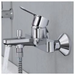 Grohe Single Lever Bath/ Shower Mixer 1/2'' , Chrome (MitigeurBD1) 9 Grohe Single Lever Bath/ Shower Mixer 1/2'' , Chrome (MitigeurBD1) -Bathroom Faucet Store 42430241 3