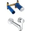 Grohe Essence - Single Lever Basin Mixer 2 Holes Size L Chrome (19967001-set) -Bathroom Faucet Store 43781927 1