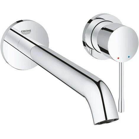 Grohe Essence - Single Lever Basin Mixer 2 Holes Size L Chrome (19967001-set) 4 Grohe Essence - Single Lever Basin Mixer 2 Holes Size L Chrome (19967001-set) - Image 2