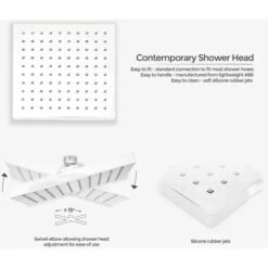 OLIVE BATHROOM 3 DIAL 3 WAY CONCEALED SQUARE THERMOSTATIC SHOWER MIXER VALVE CHROME 10 OLIVE BATHROOM 3 DIAL 3 WAY CONCEALED SQUARE THERMOSTATIC SHOWER MIXER VALVE CHROME -Bathroom Faucet Store 44071094 4