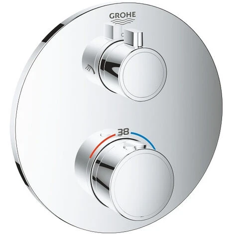 Grohe Concealed Bath Shower Mixer, Chrome (24076000) 3 Grohe Concealed Bath Shower Mixer, Chrome (24076000)