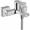 Hansgrohe Vernis Shape Wall Mounted Bathroom Bath Shower Mixer Tap Chrome Square -Bathroom Faucet Store 48218433 1