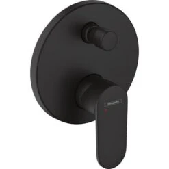 Hansgrohe Vernis Blend Single Lever Bath / Shower Mixer For Concealed Installation, Matt Black (71466670)