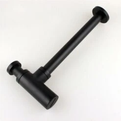 Premium Matte Black Universal Standard Bathroom Basin Sink Bottle Trap Waste -Bathroom Faucet Store 51419136 4
