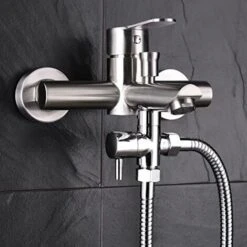 LangRay 3-way Reversing Valve G 1/2 "in Solid Brass Shower Head Reversing Valve / Shower Adapter / Reversing Valve, Brushed Nickel DSF007NA, Chrome, DSF007, DSF007 9 LangRay 3-way Reversing Valve G 1/2 "in Solid Brass Shower Head Reversing Valve / Shower Adapter / Reversing Valve, Brushed Nickel DSF007NA, Chrome, DSF007, DSF007 -Bathroom Faucet Store 51796836 3