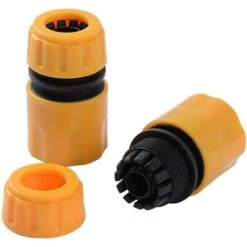 LangRay Pack Of 10 Quick Couplings - 1/2 "- For Hose - To Connect Garden Devices - 10 Pieces -Bathroom Faucet Store 51796841 5