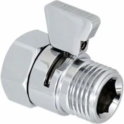 LangRay Copper Shut-Off Valve - For Shower Heads, To Adjust Water Temperature Easily And Not Frequently