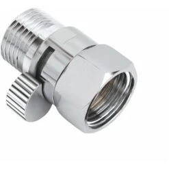 LangRay Shower Head Shut-Off Flow Control Shut-off Valve Brass Flow Faucet Universal Replacement Part