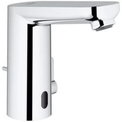 Grohe Eurosmart Cosmopolitan E Infra-red Basin Mixer With Mixing Device And Adjustable Temperature Limiter, Chrome (36331001)