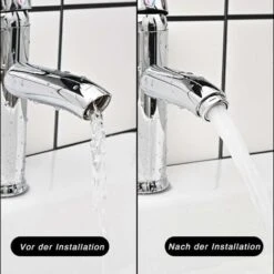 LITZEE Tap Aerator M24, 6 Pieces Faucet Aerator Nozzle With Stainless Steel And ABS Filter Including 8 Seals And 1 Chrome Aerators Wrench, For Sink Taps In The Kitchen And Bathroom 9 LITZEE Tap Aerator M24, 6 Pieces Faucet Aerator Nozzle With Stainless Steel And ABS Filter Including 8 Seals And 1 Chrome Aerators Wrench, For Sink Taps In The Kitchen And Bathroom -Bathroom Faucet Store 54902010 3