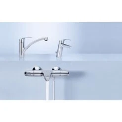 Grohe Grohtherm 1000 Thermostatic Bath/shower Mixer 1/2", Chrome (34155003) -Bathroom Faucet Store 55027640 4