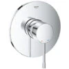 Grohe Essence Single-lever Shower Mixer Trim, Chrome (24057001)