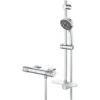 Grohe Precision Feel Thermostatic Shower Set With 3-jet Hand Shower (34791000) -Bathroom Faucet Store 57025405 1