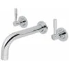 Eastbrook Leith Wall Mounted Basin Mixer Tap - Chrome - 79.0022 -Bathroom Faucet Store 57340612 1