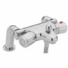 Sagittarius Questflo Premium Thermostatic Bath Shower Mixer Tap - Chrome