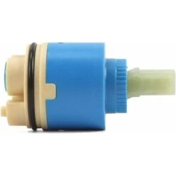 Replacement Ceramic Cartridge, Ceramic For Mixer Tap, Ceramic Cartridge For Kitchen Or Bathroom 40 Mm, Blue, With Bottom -Bathroom Faucet Store 58408162 3