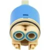 Replacement Ceramic Cartridge, Ceramic For Mixer Tap, Ceramic Cartridge For Kitchen Or Bathroom 35 Mm, Blue, With Bottom -Bathroom Faucet Store 58408298 1