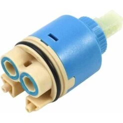 Replacement Ceramic Cartridge, Ceramic For Mixer Tap, Ceramic Cartridge For Kitchen Or Bathroom 35 Mm, Blue, With Bottom -Bathroom Faucet Store 58408298 4