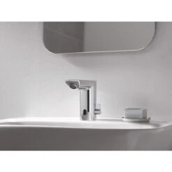 Grohe Bau Cosmopolitan E Set Of 2 Infra-red Electronic Basin Mixers 1/2",adjustable Temperature Limiter, Chrome (36451000-DUO) 10 Grohe Bau Cosmopolitan E Set Of 2 Infra-red Electronic Basin Mixers 1/2",adjustable Temperature Limiter, Chrome (36451000-DUO) -Bathroom Faucet Store 58818276 4