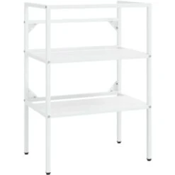 Bathroom Washbasin Frame White 59x38x83 Cm Iron VidaXL