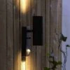 Biard Up Down Outdoor Garden Security Wall Light IP44 With PIR Motion Sensor -Bathroom Faucet Store 59386758 1