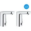 Grohe Eurosmart Cosmopolitan E 2 Set Of 2 1/2″ Infrared Basin Mixer Taps, Adjustable Temperature Limiter, Chrome (36327001-DUO) 2 Grohe Eurosmart Cosmopolitan E 2 Set Of 2 1/2″ Infrared Basin Mixer Taps, Adjustable Temperature Limiter, Chrome (36327001-DUO) -Bathroom Faucet Store 59421639 1