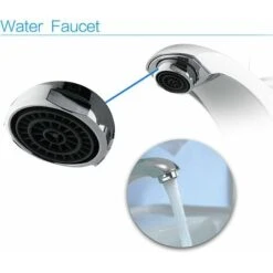 Bathroom Basin Taps Mixer Mono Chrome Brass Single Hole With Pop Up Waste -Bathroom Faucet Store 59499738 3