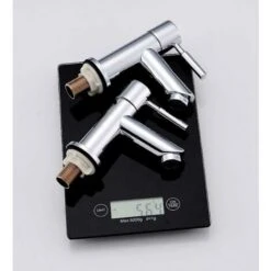 Bathroom Basin Pillar Taps, Pair Basin Sink Mixer Taps, 1/4 Turn Washroom Pair Faucets Twin Lever, 2 Pcs Morden Taps 9 Bathroom Basin Pillar Taps, Pair Basin Sink Mixer Taps, 1/4 Turn Washroom Pair Faucets Twin Lever, 2 Pcs Morden Taps -Bathroom Faucet Store 59499806 3