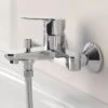 Grohe Start Edge Bathroom Bath Mixer Tap Wall Mounted Chrome Exposed 23348000 2 Grohe Start Edge Bathroom Bath Mixer Tap Wall Mounted Chrome Exposed 23348000 -Bathroom Faucet Store 62393077 1