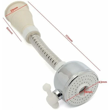 Kitchen Tap Spray Head,Kitchen Taps Faucet Bubbler Faucet Sprayer Attachment 7 Kitchen Tap Spray Head,Kitchen Taps Faucet Bubbler Faucet Sprayer Attachment - Image 5