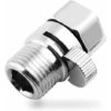 1/2 Brass Shut-Off Valve For Shower Head, Outside Shut-Off Valve, Brass Shut-Off Valve, Angle Valve, Chrome Shut-Off For Shower Head 2 1/2 Brass Shut-Off Valve For Shower Head, Outside Shut-Off Valve, Brass Shut-Off Valve, Angle Valve, Chrome Shut-Off For Shower Head -Bathroom Faucet Store 66434800 1