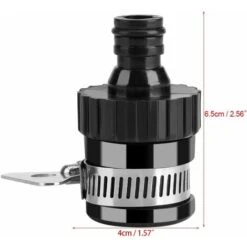Faucet Fitting, Faucet Adapter, Universal Faucet Connector Garden Water Tap Hose Adapter, Suitable Outer Diameter Less Than 20MM -Bathroom Faucet Store 66809184 2