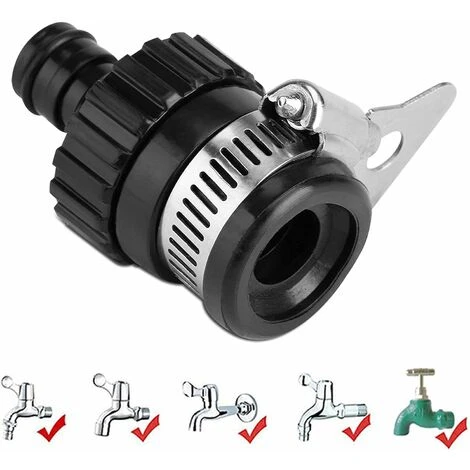 Universal Faucet Adapter For Garden Tap And Garden Hose, Garden Hose Connector For Mixer Tap 7 Universal Faucet Adapter For Garden Tap And Garden Hose, Garden Hose Connector For Mixer Tap - Image 5
