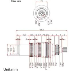 Temperature Control Brass Replacement Thermostatic Cartridge Shower Mixer Valve Bar Repair Kit For Ba Shower Mixer -Bathroom Faucet Store 68105726 2