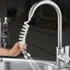 360 Rotating Faucet Spray Head, 360 Rotating Water Saver, Faucet Extension Kitchen, Water Saving Filter Jet Regulator, Faucet Spray Head For Kitchen Sink And Bathroom Shower 1 360 Rotating Faucet Spray Head, 360 Rotating Water Saver, Faucet Extension Kitchen, Water Saving Filter Jet Regulator, Faucet Spray Head For Kitchen Sink And Bathroom Shower -Bathroom Faucet Store 68106565 1