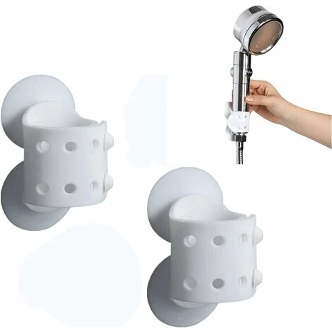 Shower Suction Cup Shower Holder Silicone Adjustable Shower Holder Without Drilling Quick Installation 3 Shower Suction Cup Shower Holder Silicone Adjustable Shower Holder Without Drilling Quick Installation