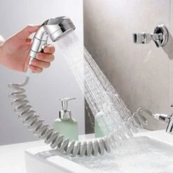 360 ° Rotation Shower Support Suction Cup Adjustable Shower Support Without Drilling For Bathroom Shower Head Fixing Accessory -Bathroom Faucet Store 68107328 3