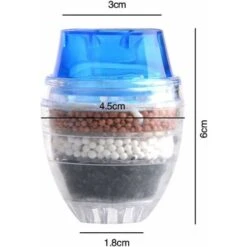Mini Faucet Water Filter Faucet Water Purifier For Diameter 1.6-1.9cm Round Faucet（Random Color） -Bathroom Faucet Store 68264841 3