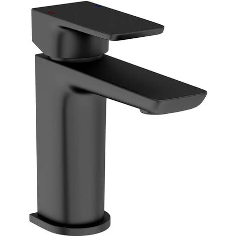 Mode Foster II Black Basin And Bath Mixer Tap Pack 4 Mode Foster II Black Basin And Bath Mixer Tap Pack - Image 2