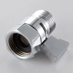 Copper Shut-off Valve - For Shower Head, To Adjust The Water Temperature Easily And Not Frequently(G1/2) 8 Copper Shut-off Valve - For Shower Head, To Adjust The Water Temperature Easily And Not Frequently(G1/2) -Bathroom Faucet Store 69367331 3