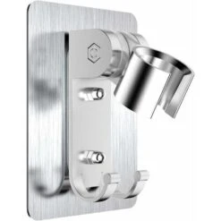 Shower Bracket, No Need To Drill Holes To Install Strong Glue With Screw Mounting Holes, The Bracket Can Be Adjusted 90 Degrees, Strong Adhesion, Waterproof