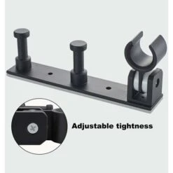 Universal Hand Shower Holder With 2 Hooks, Adjustable Aluminum Alloy Wall Mounted Shower Holder, Self Adhesive Shower Head Fixing Shower Head Holder For Shower Hose 10 Universal Hand Shower Holder With 2 Hooks, Adjustable Aluminum Alloy Wall Mounted Shower Holder, Self Adhesive Shower Head Fixing Shower Head Holder For Shower Hose -Bathroom Faucet Store 69624840 4