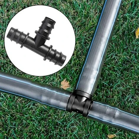 34 Piece Tube Fitting Kit, 16mm Garden Plastic Connectors 6 34 Piece Tube Fitting Kit, 16mm Garden Plastic Connectors - Image 4