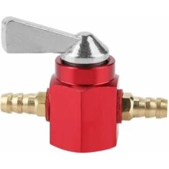 Fuel Tap, 1pc Fuel Tank Switch Petcock Tap Tap For Motorcycle ATV Quad Fuel Valve(Red)