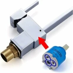Ceramic Faucet Cartridge For Mixing Valve Replacement 35MM -Bathroom Faucet Store 71420599 4